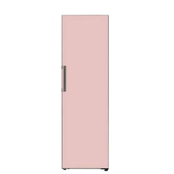 오브제 컨버터블 일반냉장고 핑크 384L